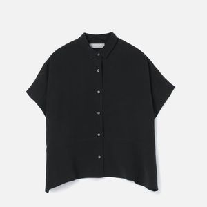 Silk short sleeve shirt